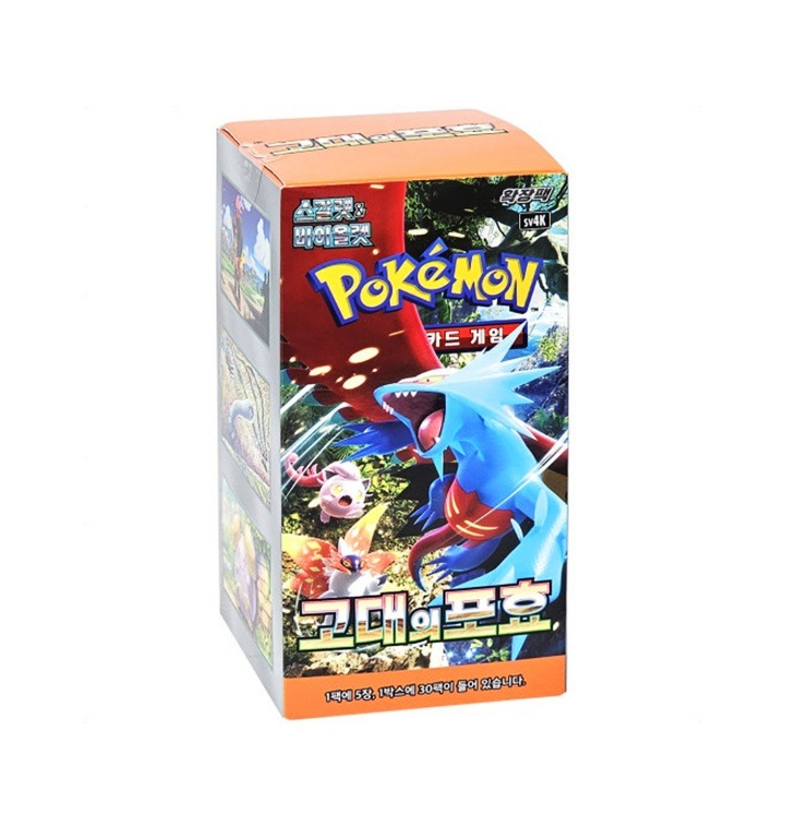 ポケモンカード/スカーレット&バイオレット/古代の咆哮/拡張ボックス-韓国語バージョン/正品