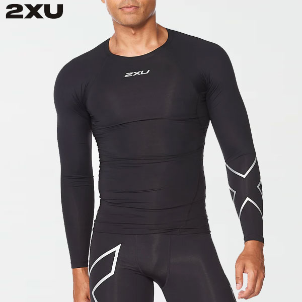 2XU ツータイムズユー PWXコンプレッション ロングスリーブトップ MA6398A 着圧 メンズ トレーニング