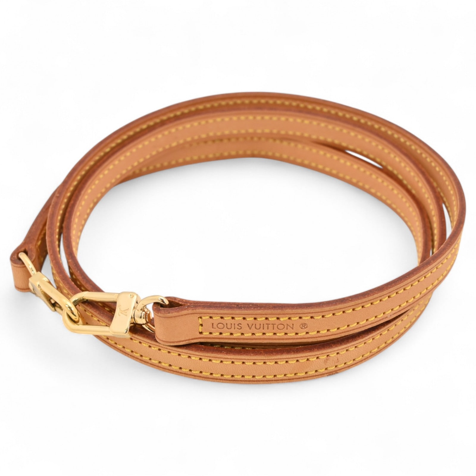 ルイヴィトン ショルダーストラップ ヌメ革 レザー Bランク lv6614fb