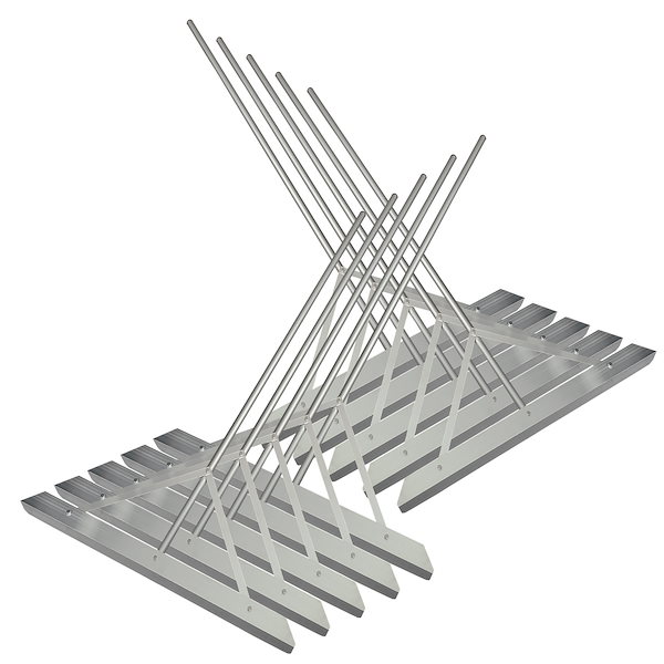 トンボ SP3 5本セット グラウンド 整備用 レーキ アルミ製で超軽量 10