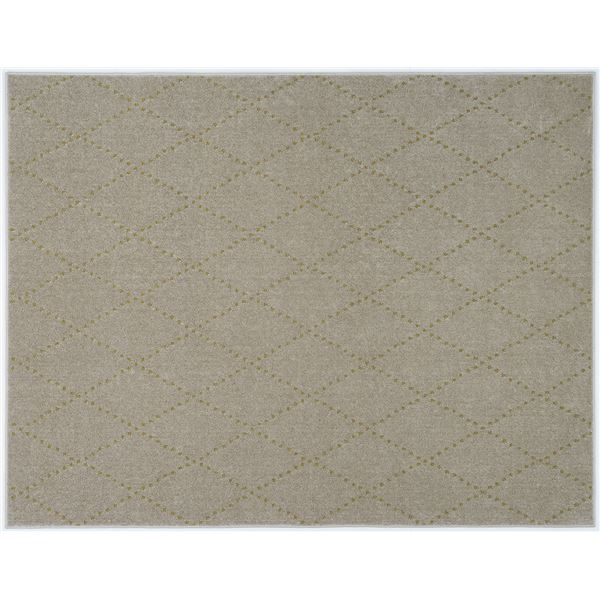 スミノエ 洗える ラグ ポント 約幅185x長さ240cm ベージュ 日本製