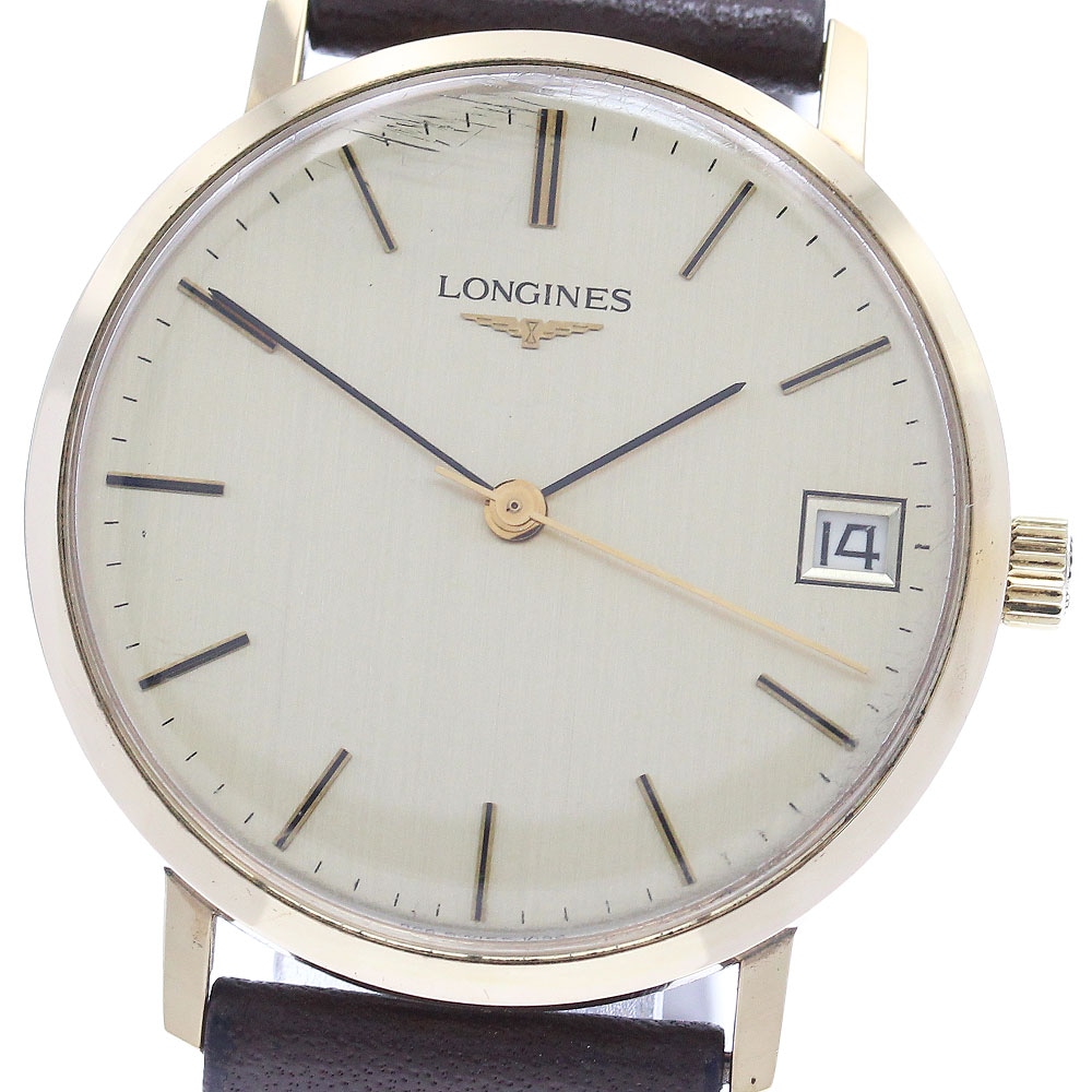 ロンジン LONGINES デイト Cal.6952 手巻き メンズ _948774【中古】