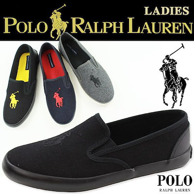 [Qoo10] POLO Ralph Lauren スニーカー スリッポン レディース 靴