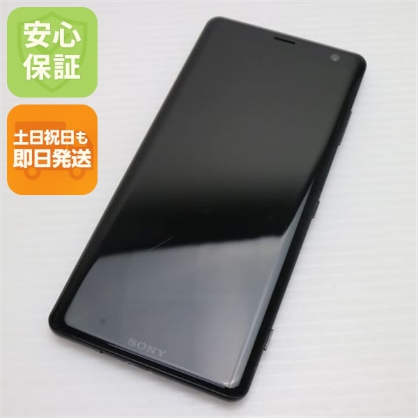 美品 SOV39 Xperia XZ3 ブラック 144