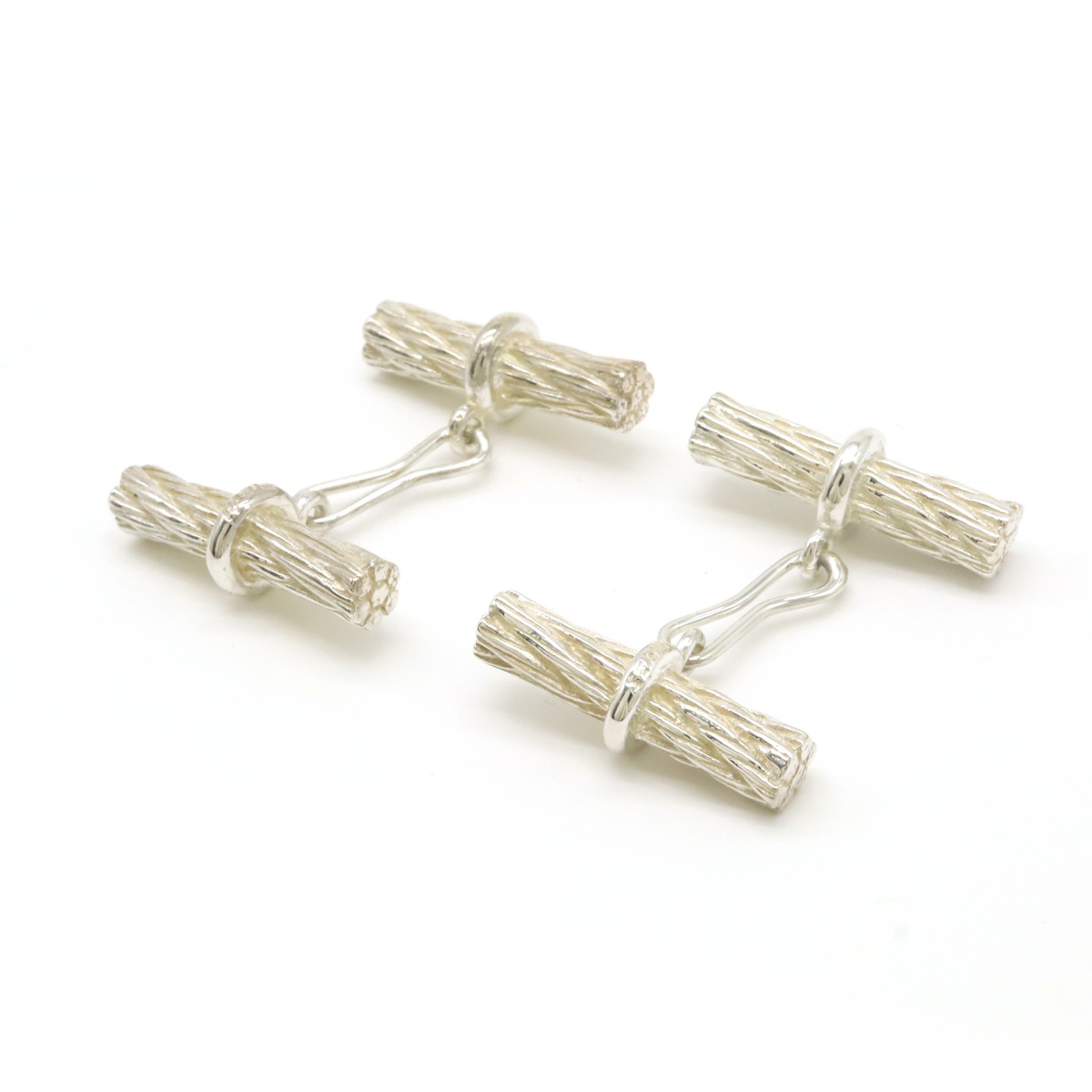 ロープモチーフ カフス カフリンクス ヴィンテージ シルバー92 21,754円