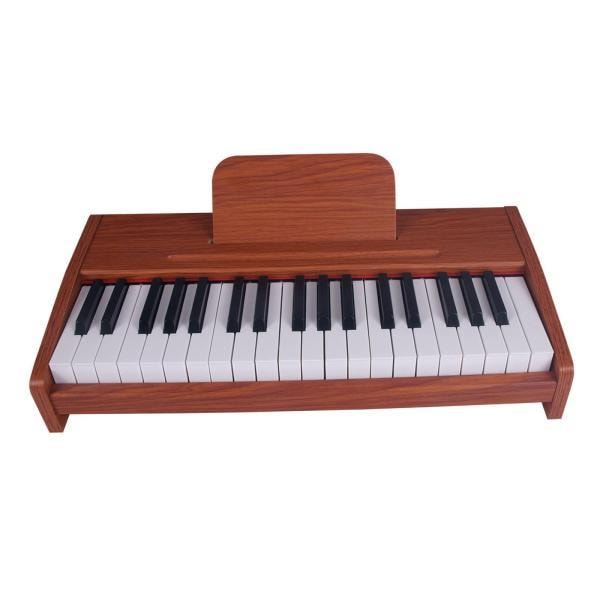 電子おもちゃのピアノ ポータブル多機能木製キーボードピアノ 子供用 37鍵 B 6,564円