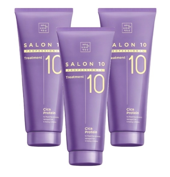 サロン10 プロフェッショナル シカプロテイントリートメント 215ml×3本 濃密バームテクスチャー シカプロテイン配合 即効うる艶仕上げ 高密着コンディショニング フローラルウッディ香 一般トリー 5,208円