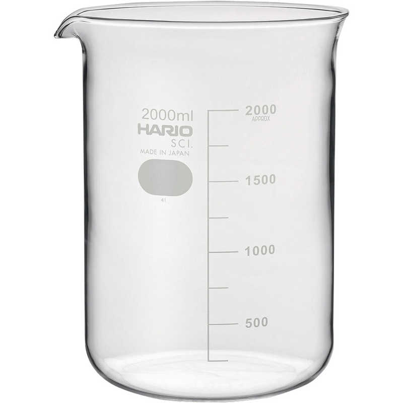 ハリオサイエンス HARIO ビーカー 目安目盛付 2000ml B2LSCI
