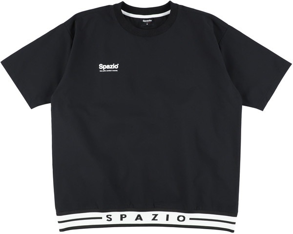 スパッツィオ SPAZIO Jr.半袖ラインリブピステ サッカー フットサル ピステシャツ TP0660-02 ジュニア キッズ スパッチオ