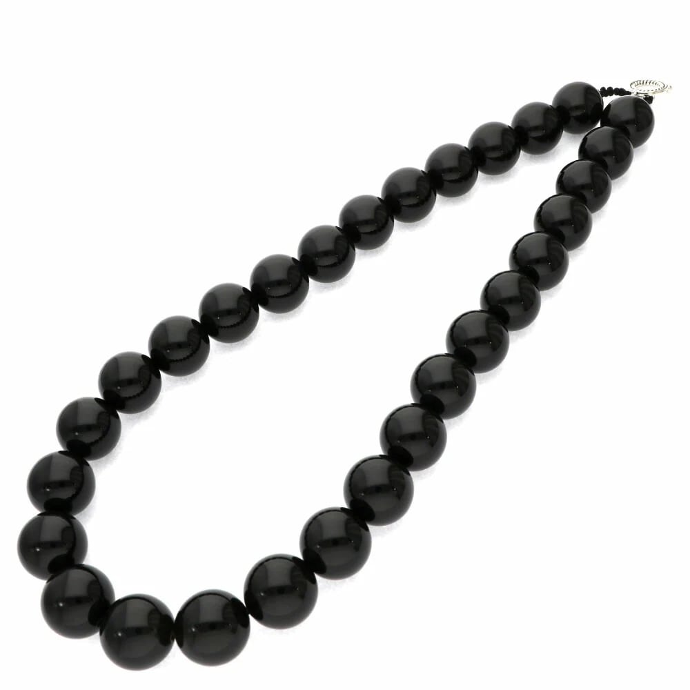 オニキス ネックレス 60cm パワーストーン 天然石 メンズ レディース アクセサリー メンズネックレス レディースネックレス