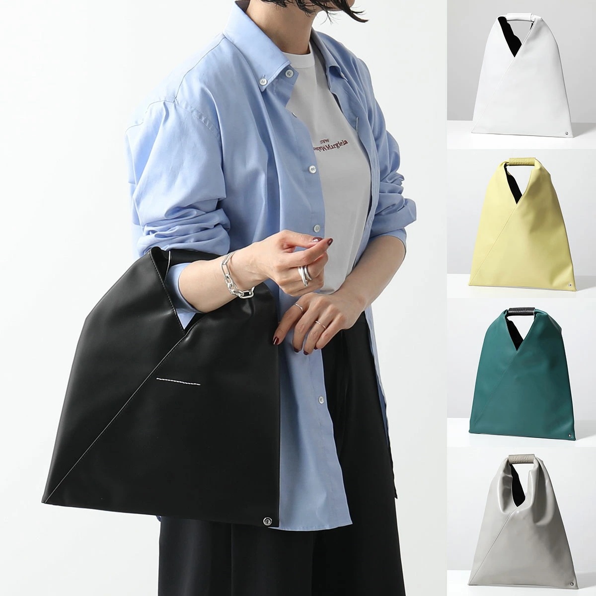 MM6 エムエムシックス メゾンマルジェラ トートバッグ レディース S54WD0043 P4313 Japanese ジャパニーズ トライアングル スモール 鞄 カラー6色 32,812円