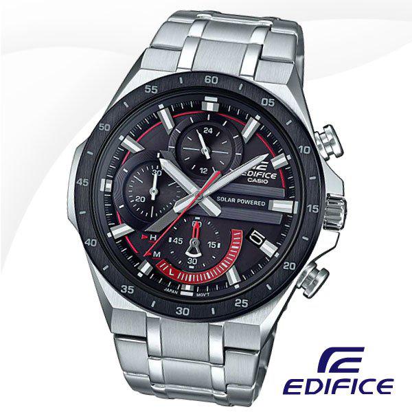 EDIFICE EQS-920DB-1A ソーラー充電腕時計