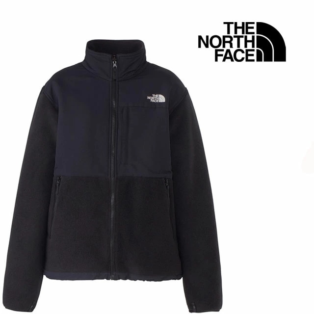 ザ・ノース・フェイス アウター レディース NAW72450 デナリジャケット 長袖 フリース カジュアル アパレル シンプル トップス アウトドア 上着 ウェア トップス 羽織り 防寒 ブラック 黒
