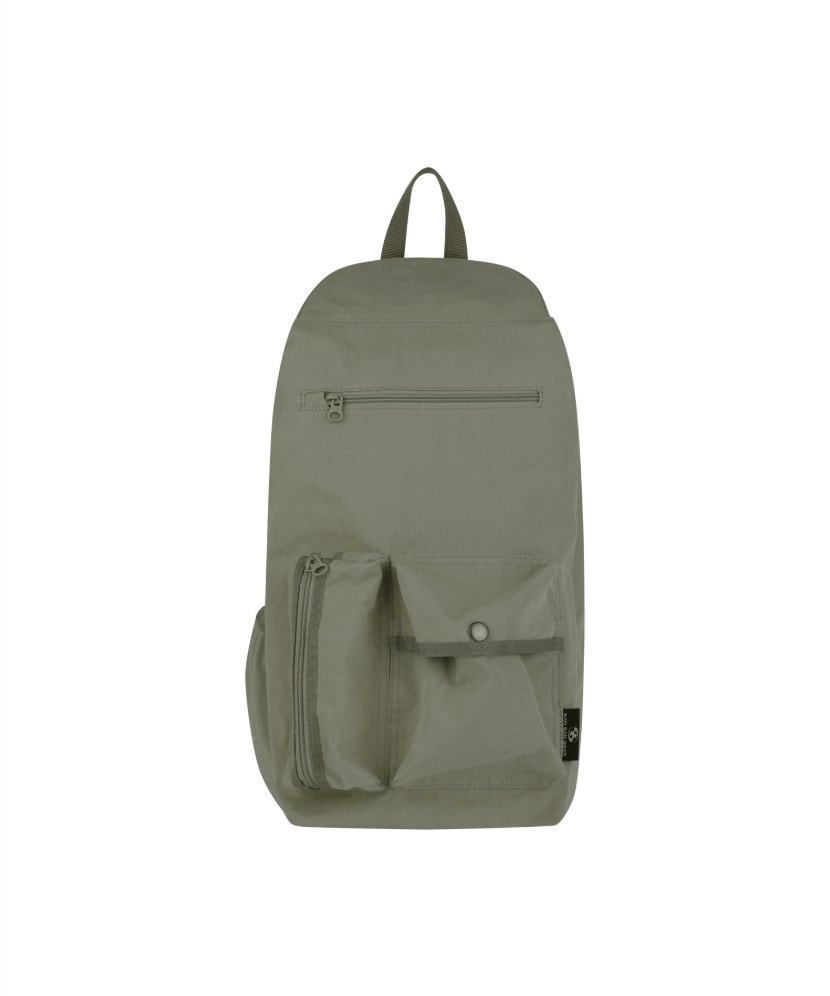 【SANSANGEAR】 WEBBING POCKET BAG : BEIGE