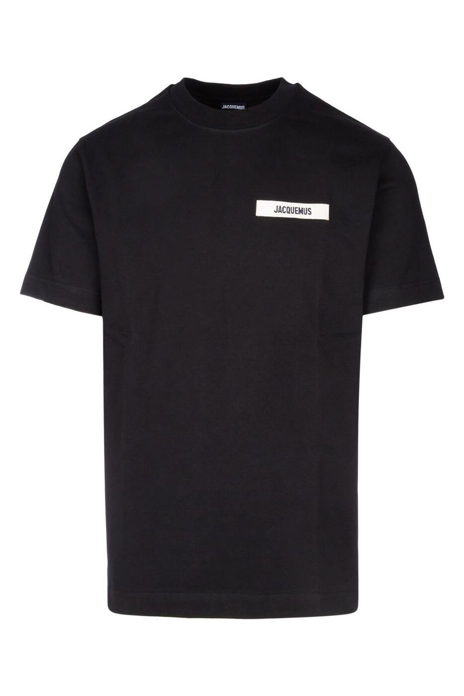 245JS2082125990 ブラック 春夏2025 Tシャツ メンズ ia