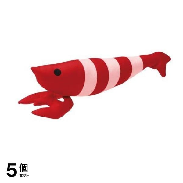 ペティオ 猫用おもちゃ けりぐるみ エビ 1個入 5個セット