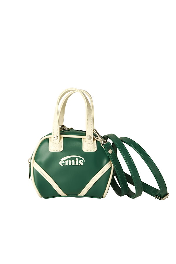 【EMIS】 VINTAGE MINI TOTE BAG : DEEP GREEN