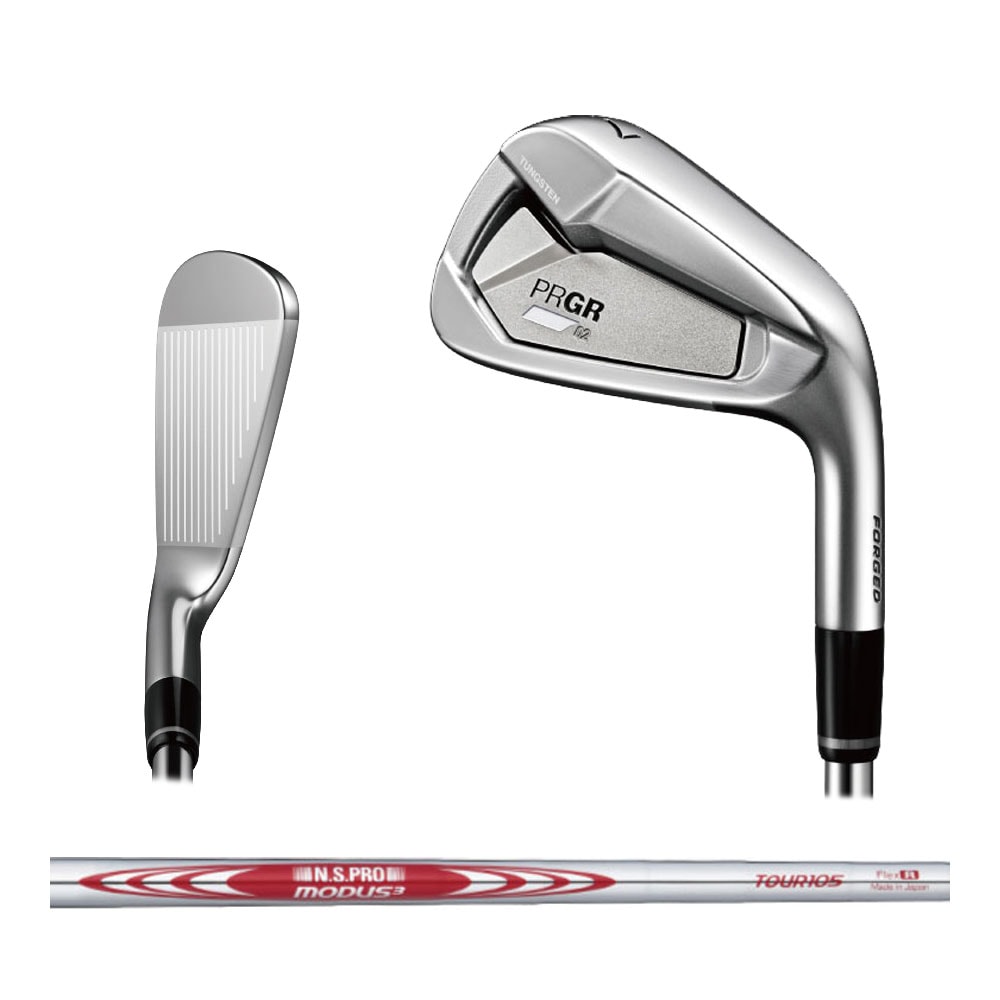 PRGR 02 アイアン単品 NSPRO MODUS3 Tour105 スチールシャフト 2023