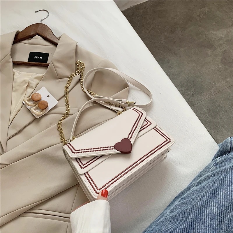 女性のためのチェーン付きショルダーバッグ,ファッショナブルな小さな四角いトートバッグ,携帯電話のポケット,秋と冬,2022