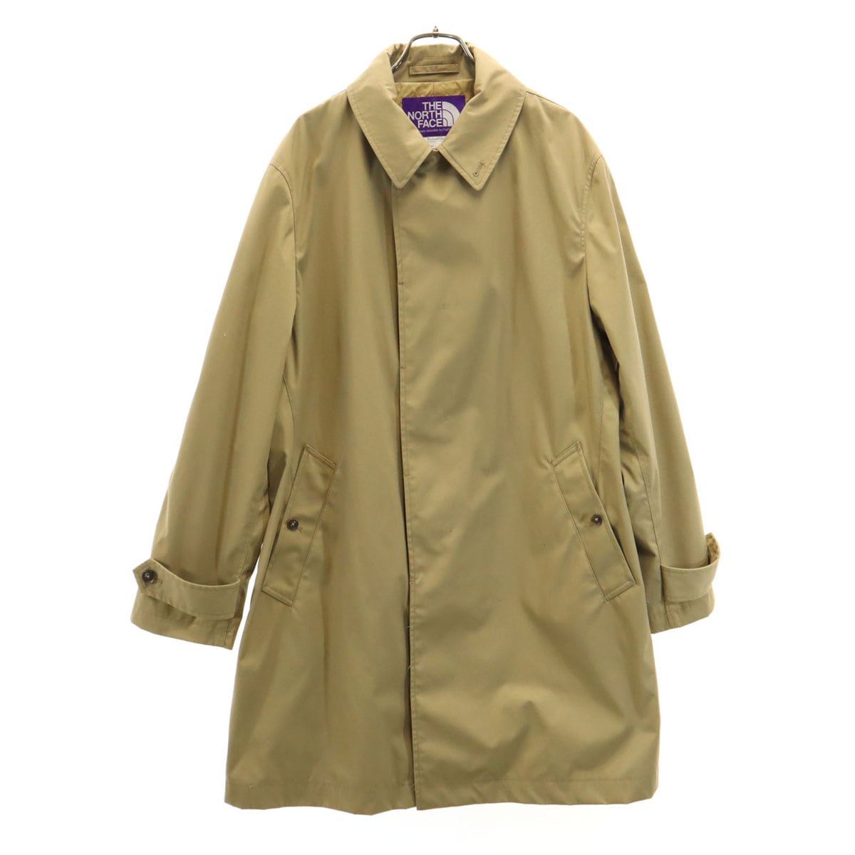 パープルレーベル ステンカラーコート L ベージュ NP2212N アウトドア メンズ 古着