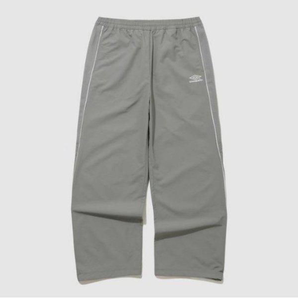 パンツ LQC UQ121CPT23-GKA エンジニアードウーブンワイド＆ジョガー2WAYパンツ/ GREY KHAKI