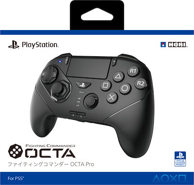 他サイト： ホリ 【PS5】ファイティングコマンダー OCTA Pro for PlayStation 5 Windows PC SPF-040 ファイティングコマンダ- OCTA Proの商品画像