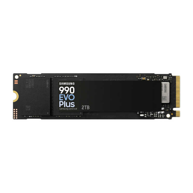 SAMSUNG　PCIe 4.0 x4/ 5.0 x2 NVMe M.2 SSD 990 EVO Plus ［2TB /M.2］　MZ-V9S2T0B-IT