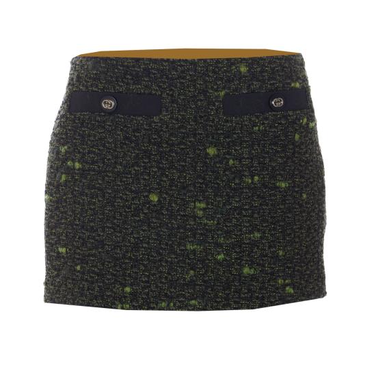 GUCCI Women Mid Skirts 853017 ZAUCL3005 Green