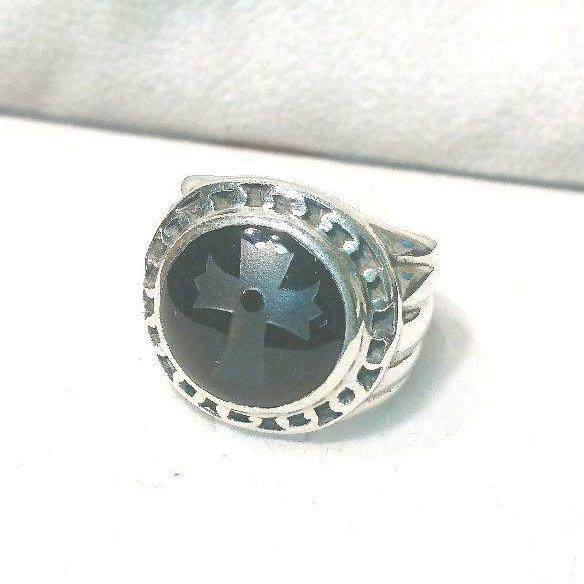 ブラッククロス シルバーリング 19号