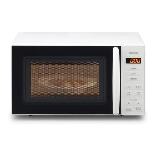 アイリスオーヤマ 電子レンジ 17L ターンテーブル ヘルツフリー 単機能 全国対応 PMG-T179-W ホワイト