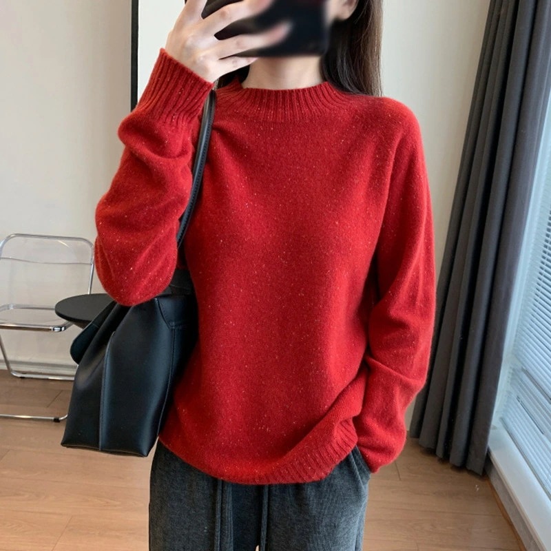 クーポン セーター レディース タートルネック ニット 暖かい 柔らかい ストレッチ インナー 着痩せ 長袖 着回し 無地 シンプル お洒落 可愛い トップス カジュアル 通勤 秋 冬 Vネック 綿