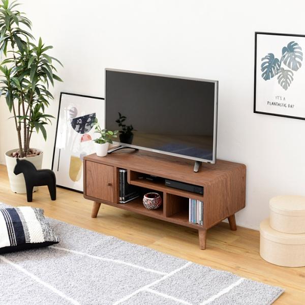 テレビ台 テレビボード TV台 TVボード ローボード 棚 収納 ドア 扉付き コンパクト 省スペース 小さい ミニ かわいい おしゃれ 収納 棚 木目 北欧 1人暮らし