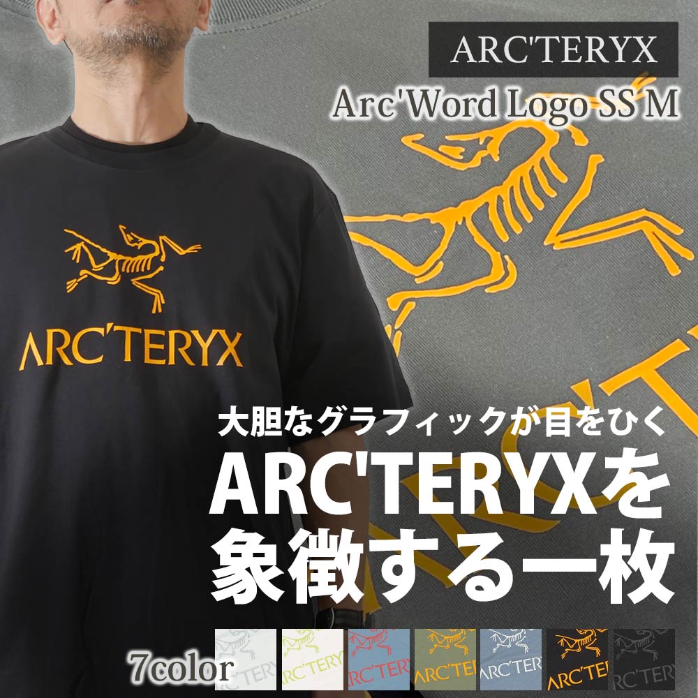 アークテリクス ARCTERYX ArcWord Logo SS M アークワード ロゴ Tシャツ X000007991 200-009341-032