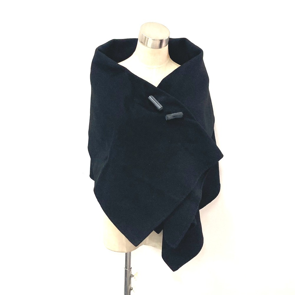 ポンチョ アパレル アウター カシミヤ ブラック