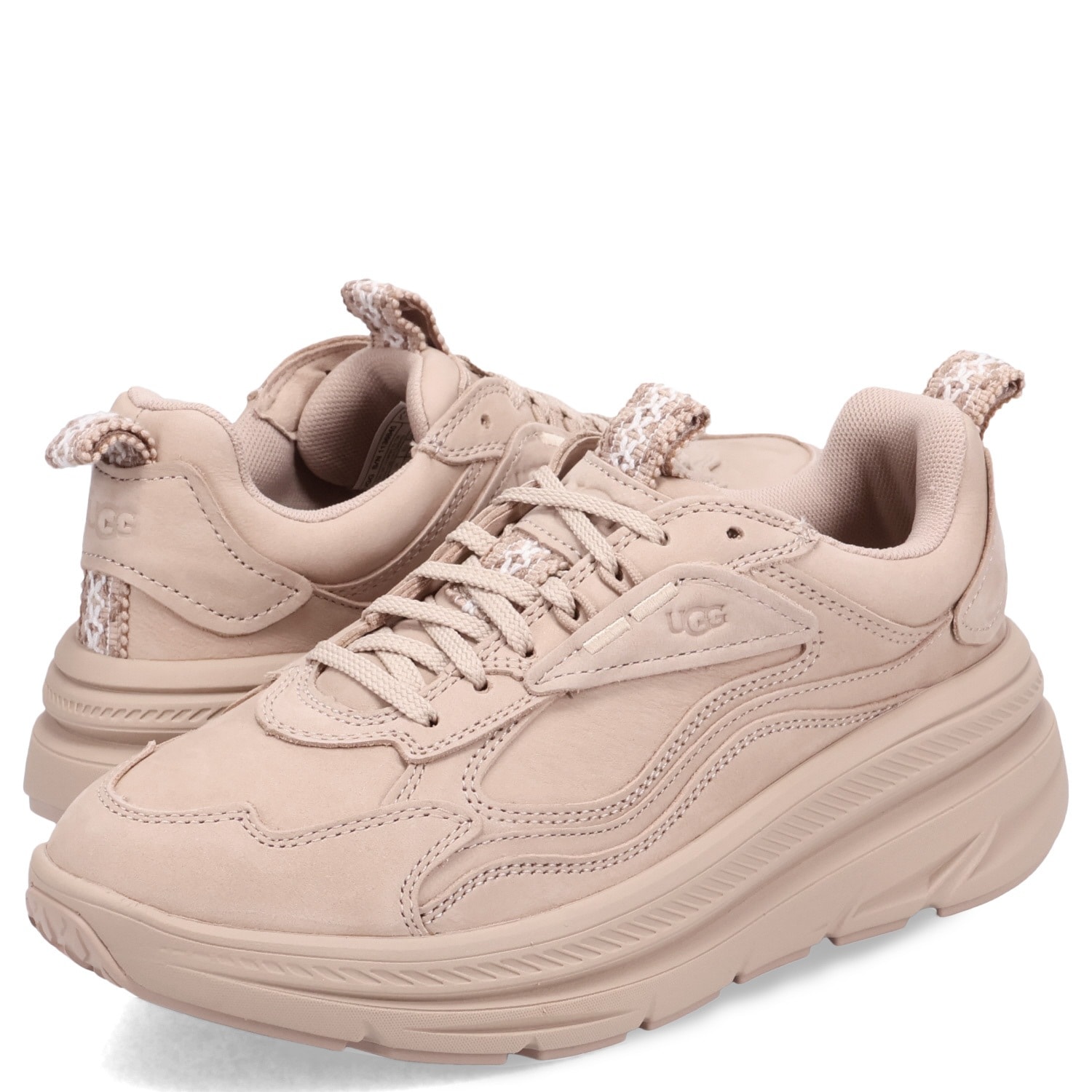 スニーカー レディース 厚底 CA1 ベージュ 1136845