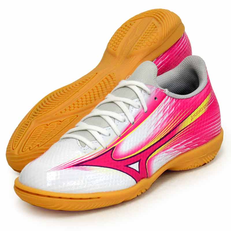 ミズノALPHA3 SELECT Jr IN (MIZUNO α) ジュニア フットサルシューズ アルファ ワイド 26SS(P1GG266564)