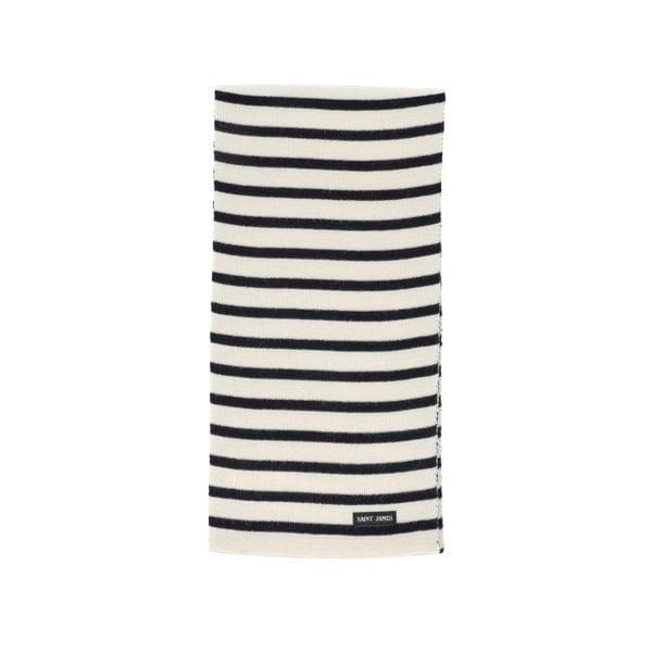 1409 ECRU MARINE (1409-50) レーイストライプマフラー