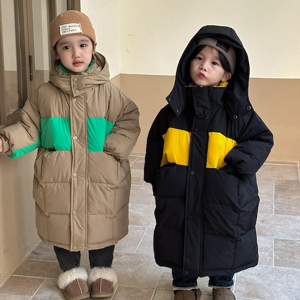 Qoo10] 子供用綿入れ厚く保温性のある男性用子供服