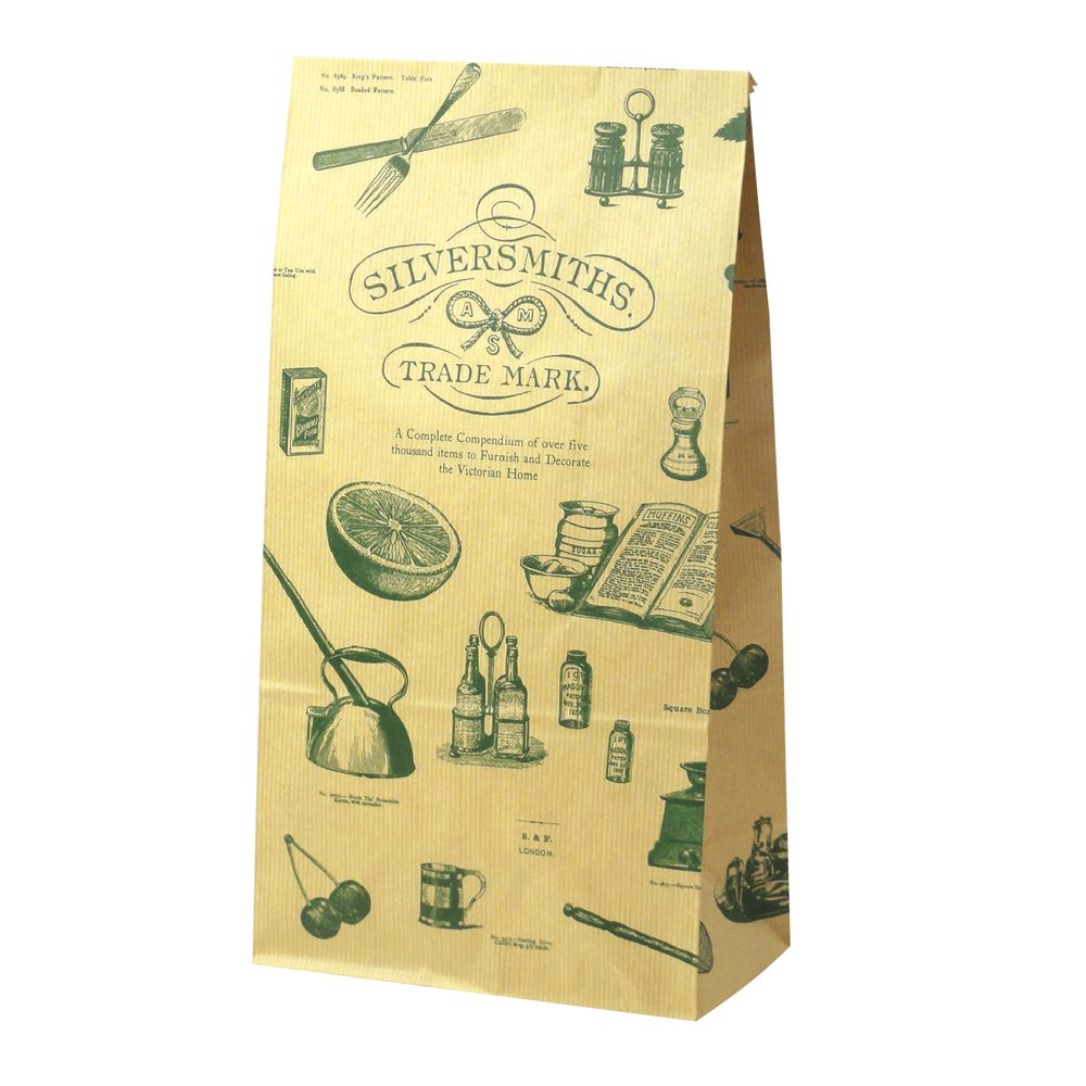 （まとめ買い）ササガワ 紙袋 角底袋 シルバースミス 幅180xマチ105x高さ350mm 100枚入 50-3709 [x3] 7,925円