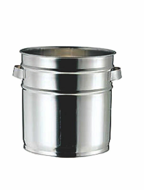 18-8バケット（両手ハンドル） 18L 本体（蓋別売） V-1310B
