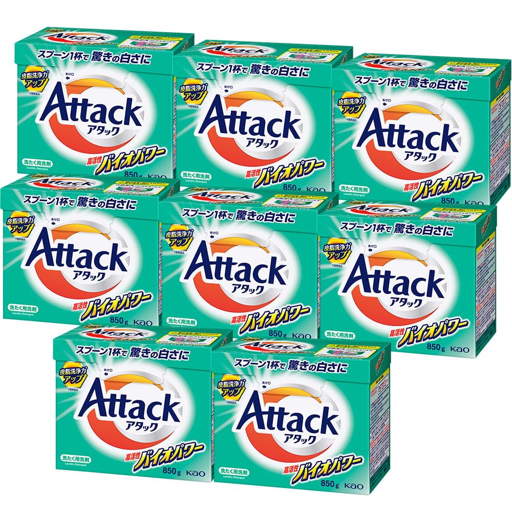 アタック 【ケース販売】 高活性バイオパワー 大 850ｇ×8個