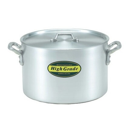 カンダ ハイグレード アルミ半寸胴鍋 21cm（5.1L）