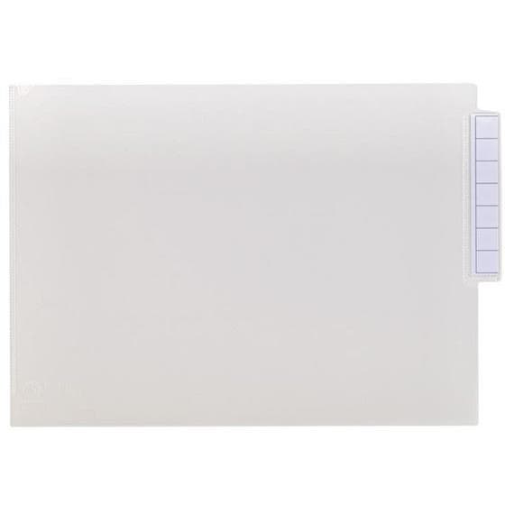 カルテフォルダーシングルポケットA4 200枚 乳白 リヒトラブ HK7708-ﾐ
