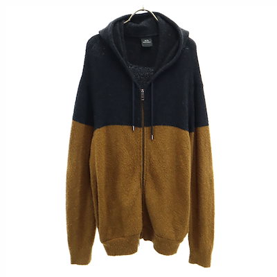 最高級プラダ PRADA アンゴラ＆ウールメルトンチェスターコート