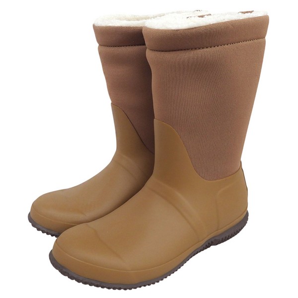 ハンター 靴 レディース レインブーツ UK5 ブラウン W ORG ROLL TOP SHERPA BOOT WFT2052NREBR24 HUNTER