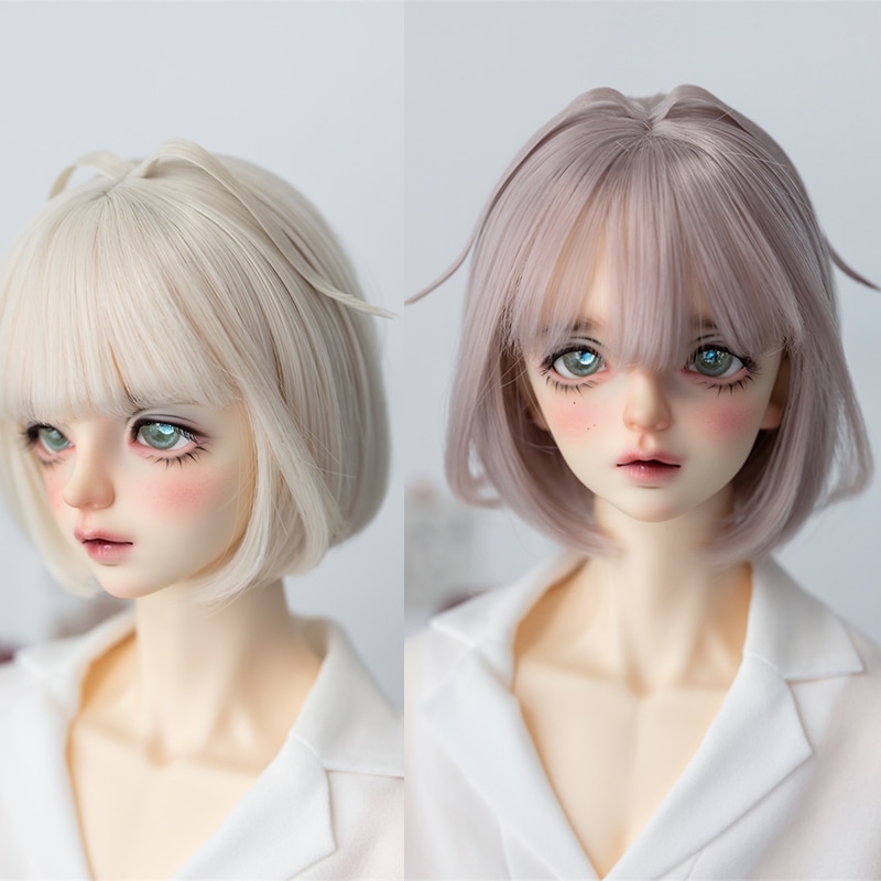 BJDドールウィッグ アレンジ 手直し 小天使スタイルあり SD/MSD/幼SDサイズ人形用