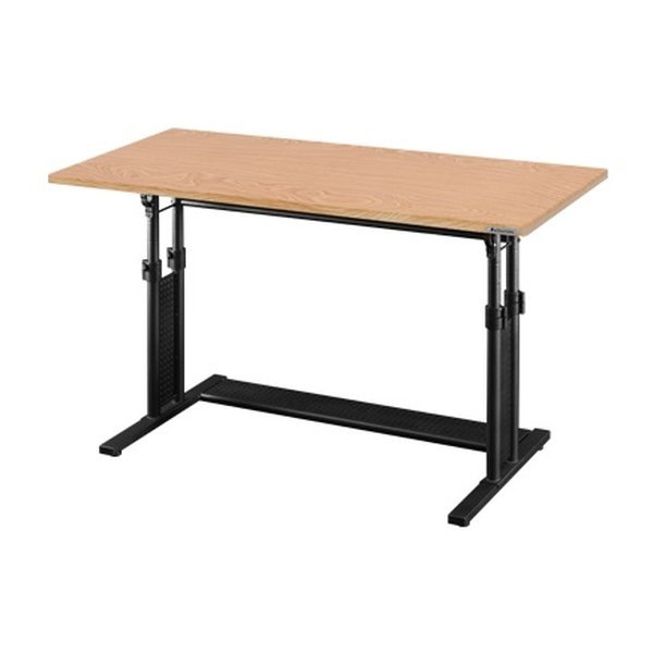 ゲーミングデスク 昇降式/幅1200mm/ウッド BHD-1200M-WD