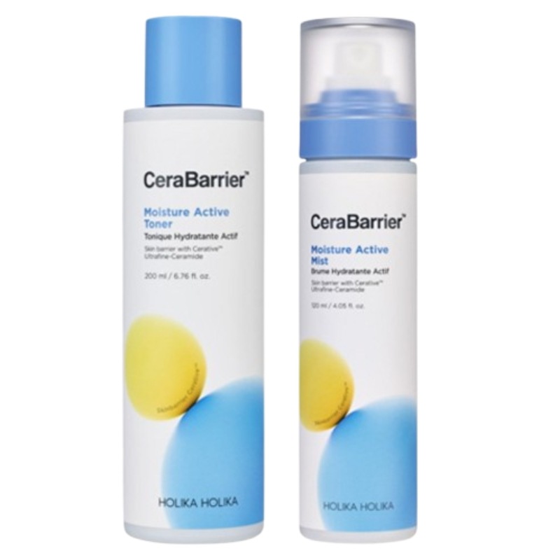 ホリカホリカ セラバリア モイスチャー アクティブ トナー スキン 200ml + ミスト 120ml