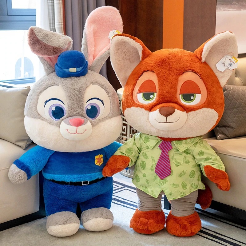 【正規品】2種類 ディズニー Zootopia judy nick ビッグ ぬいぐるみ 100cm ズートピアシリーズ ビニールぬいぐるみ ギフト プレゼント