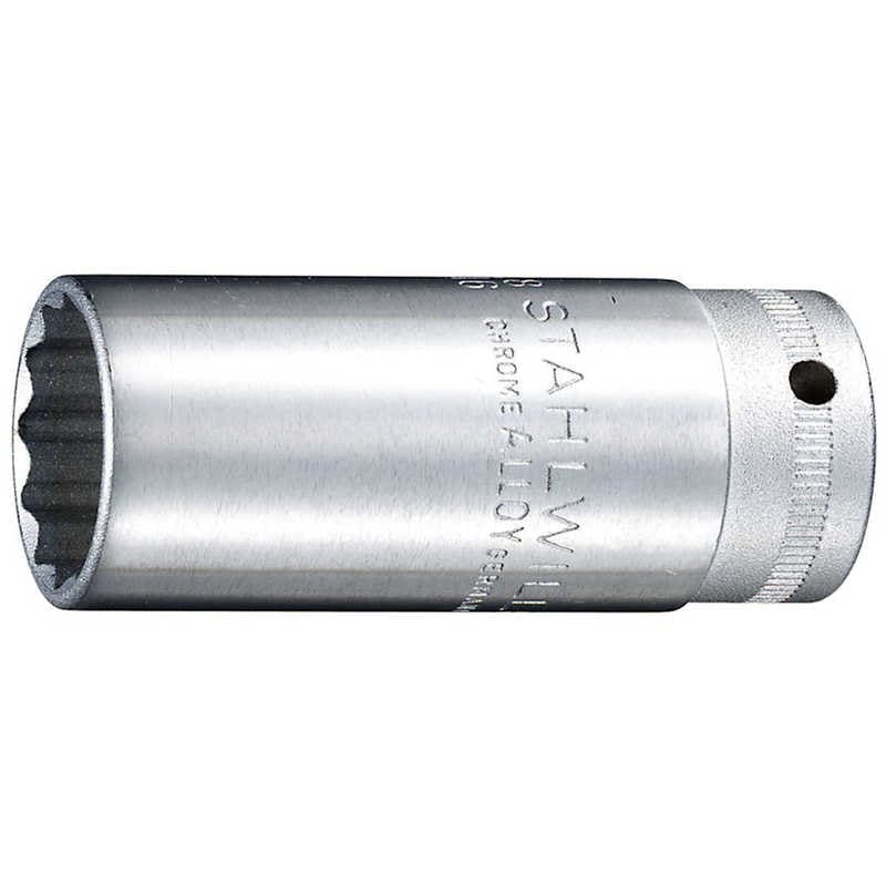 STAHLWILLE　3/8SQ インチサイズ ディープソケット 12角形状 13/16　46A-13/16 4,369円